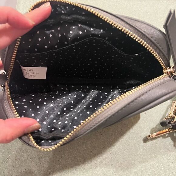 Disney X Pandora Gray small Crossbody Bag NWOT - Picture 2 of 4